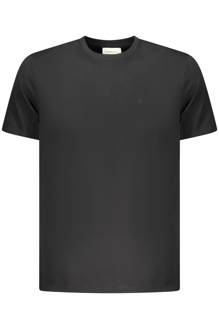 CALVIN KLEIN MEN&#39;S SHORT-SLEEVE T-SHIRT BLACK