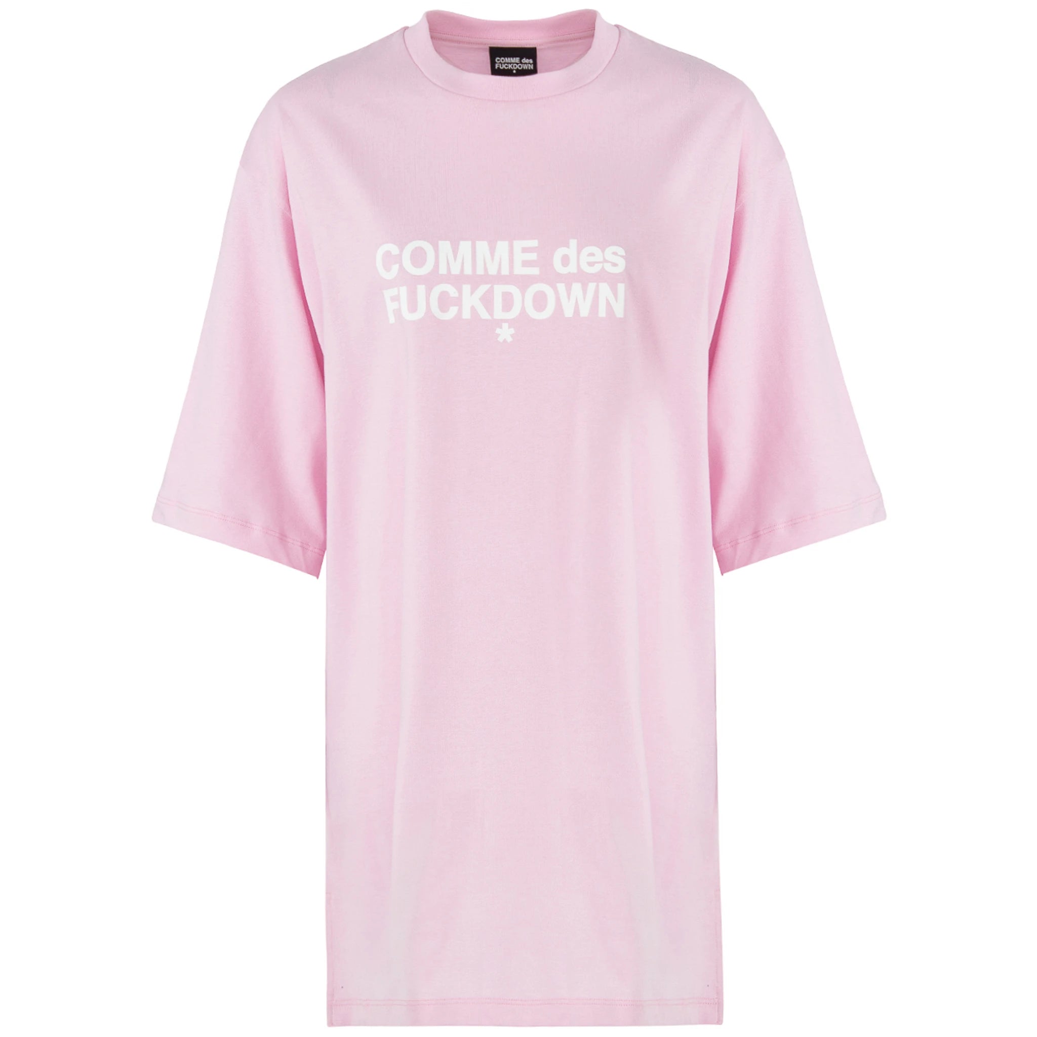 Comme Des Fuckdown Dress Pink Woman