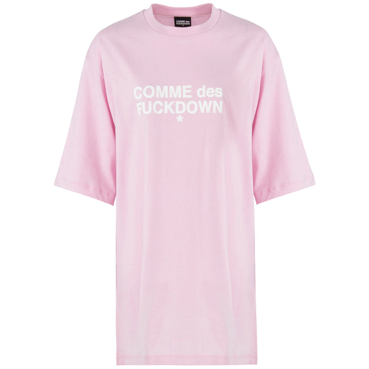 Comme Des Fuckdown Dress Pink Woman