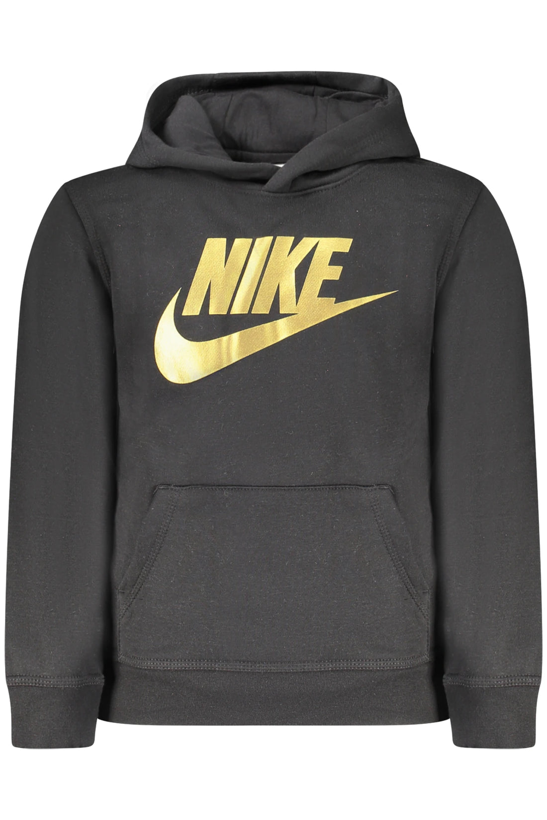 NIKE KIDS BLACK ZIP-UP SWEATSHIRT