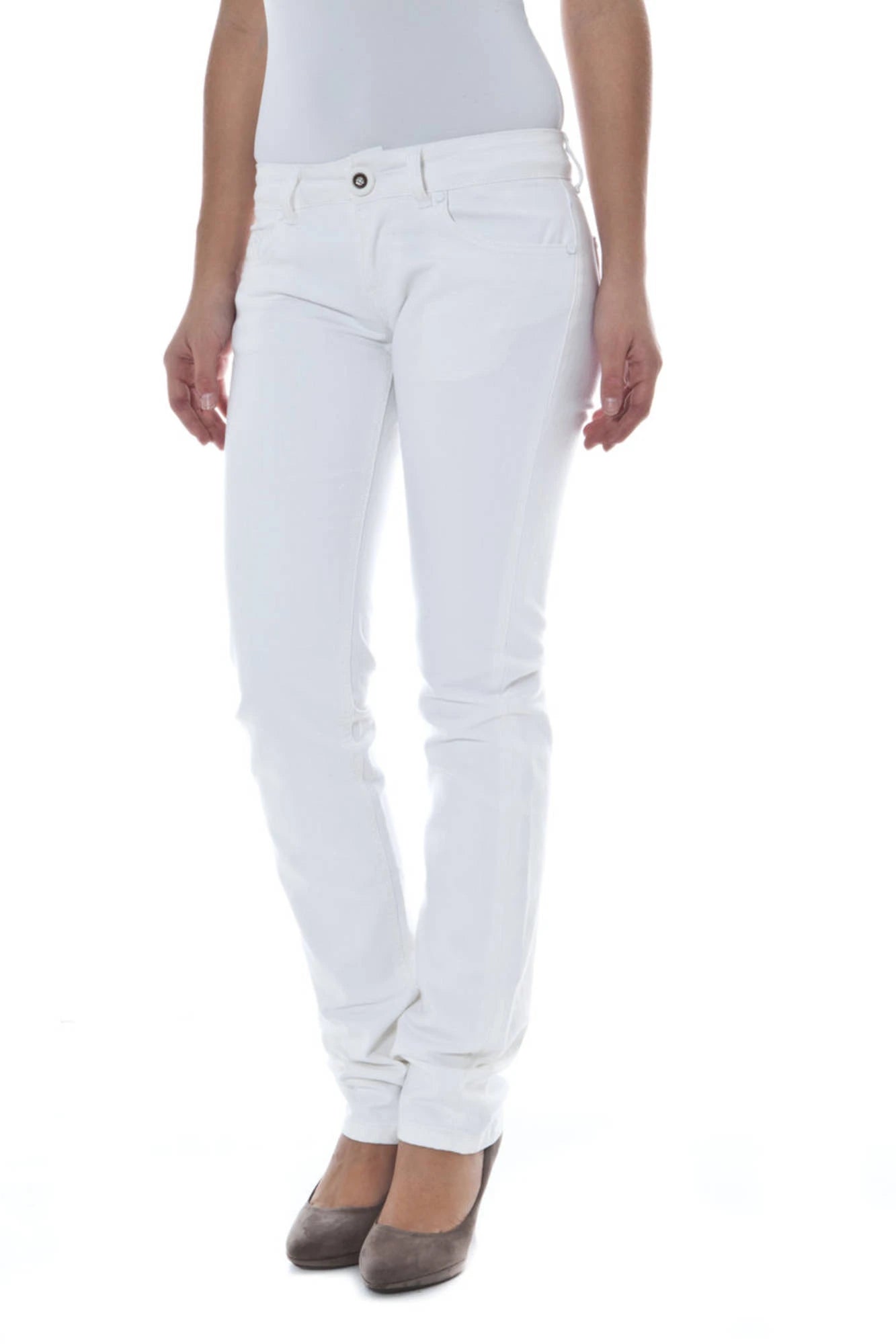 PHARD WHITE WOMAN TROUSERS