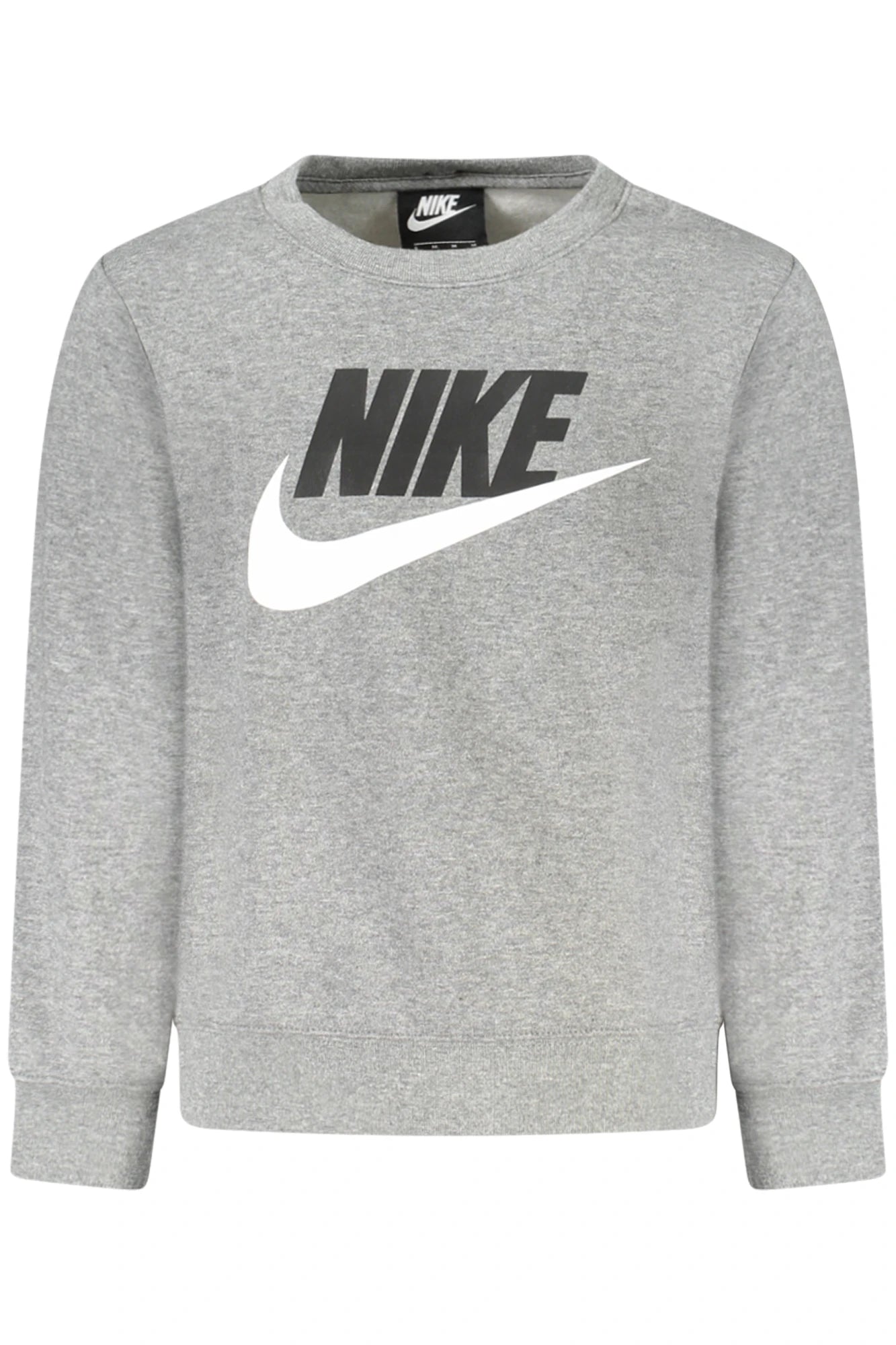 NIKE KIDS&#39; GRAY ZIP-UP SWEATSHIRT