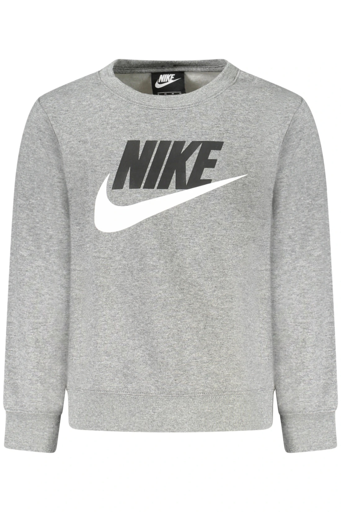 NIKE KIDS&#39; GRAY ZIP-UP SWEATSHIRT
