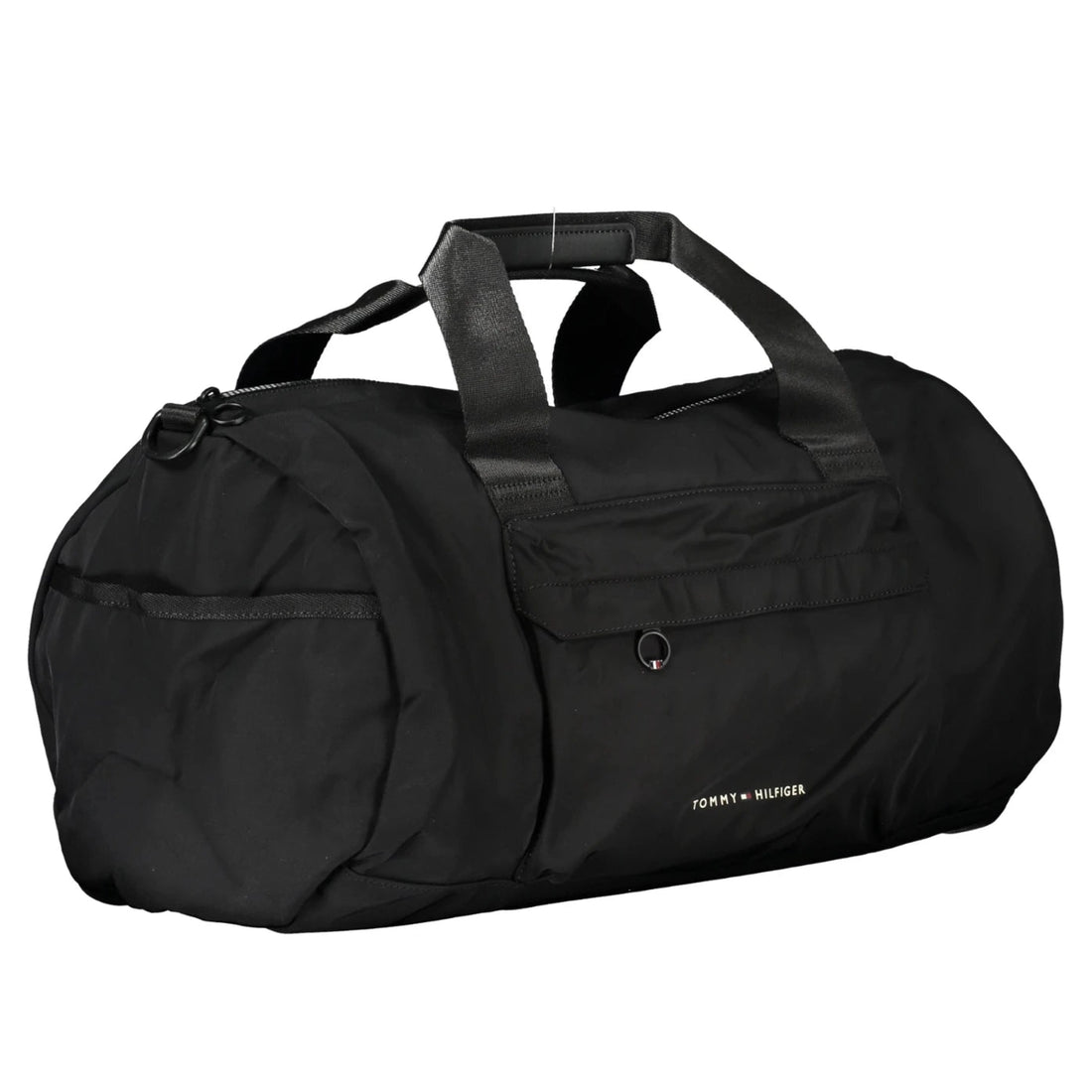 Men’s Black Carry Bag with Handles and Shoulder Strap