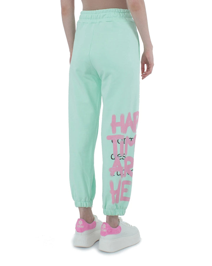 Comme Des Fuckdown Trousers Green Woman