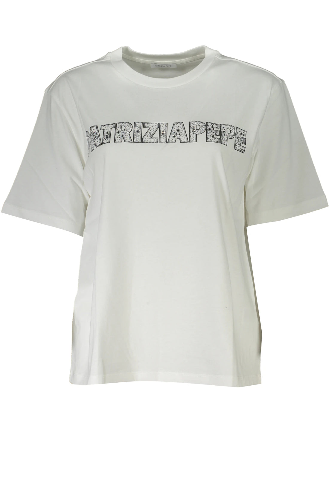 PATRIZIA PEPE WOMEN&#39;S SHORT SLEEVE T-SHIRT WHITE