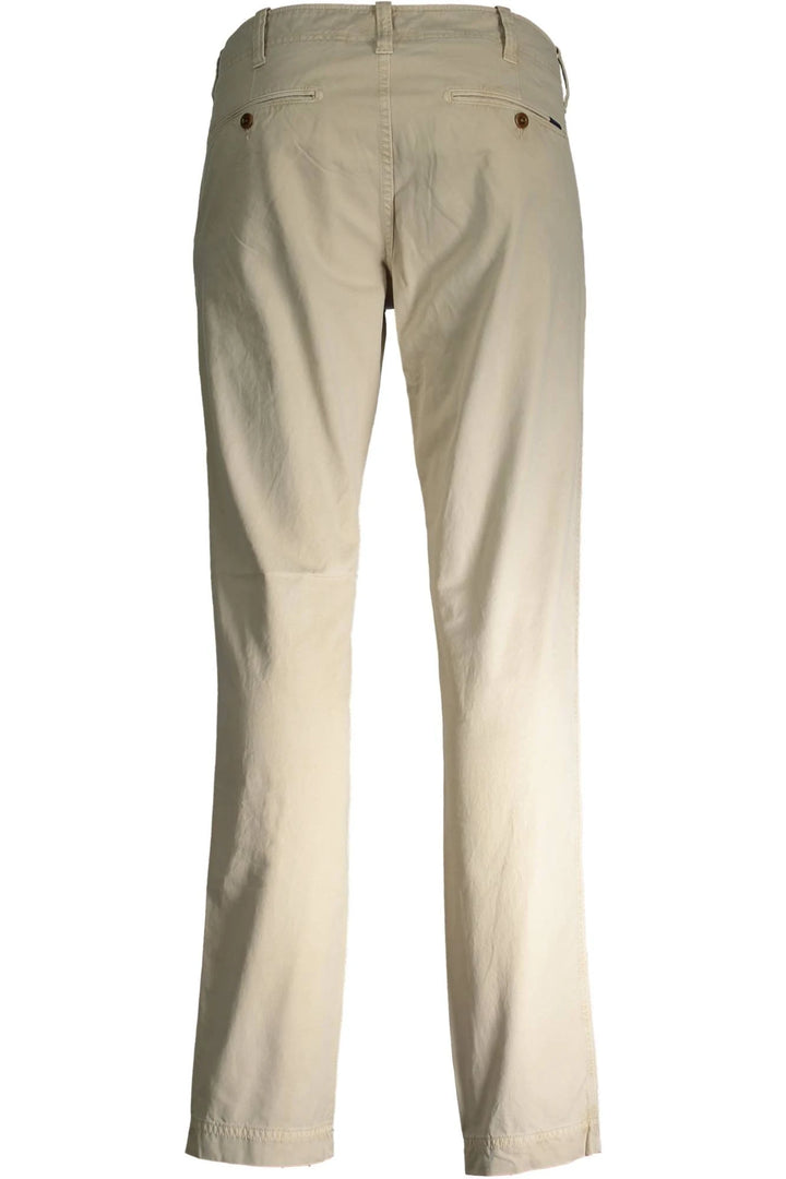 GANT MEN&#39;S TROUSERS BEIGE