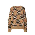 Burberry Check Wool Blend Sweater
