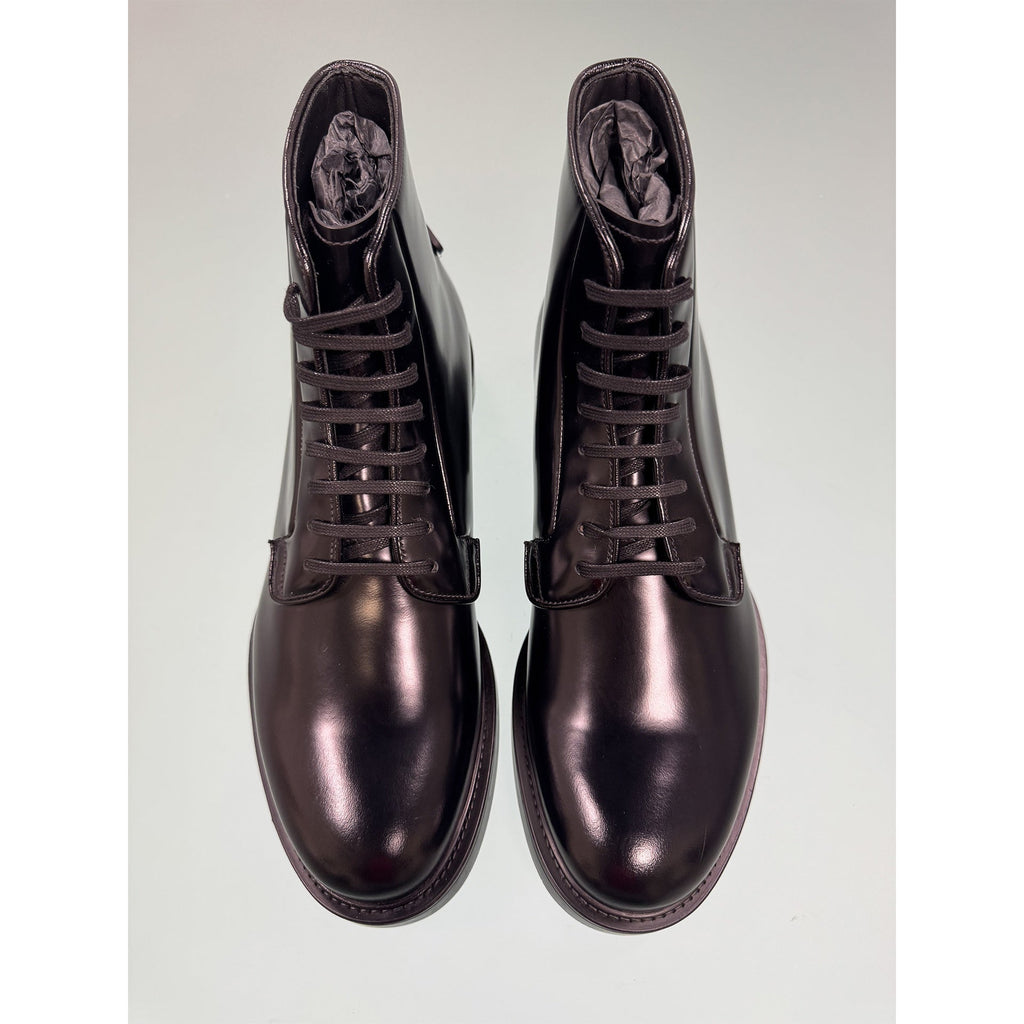 Prada Leather Ankle Boots - MEN SHOES - PRADA - Tluxy New