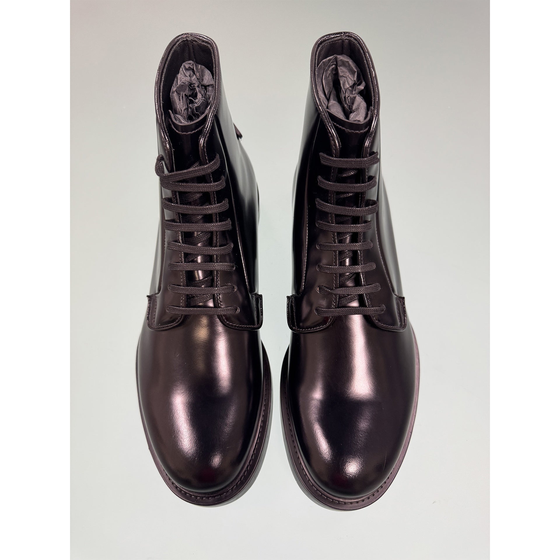 Prada Leather Ankle Boots - MEN SHOES - PRADA - Tluxy New