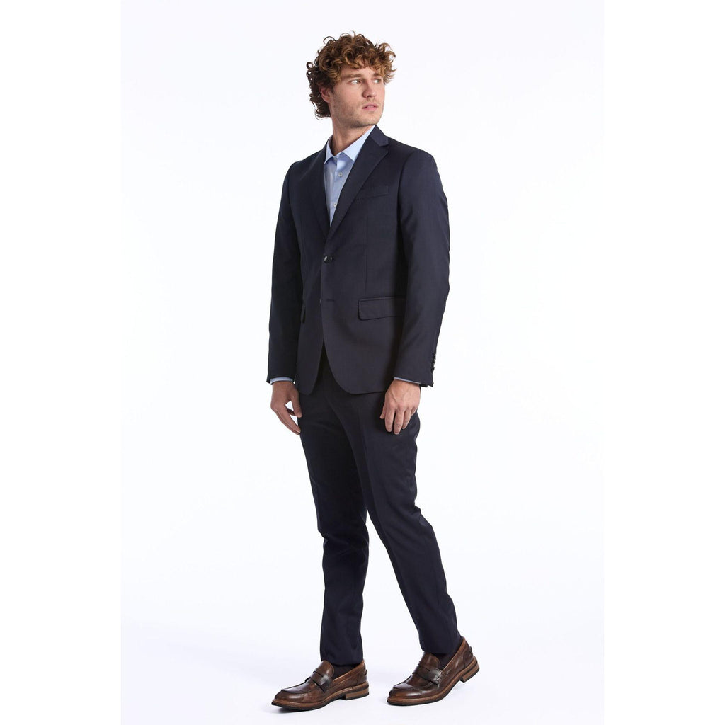 Baldinini Trend Men Wool Blue Suit