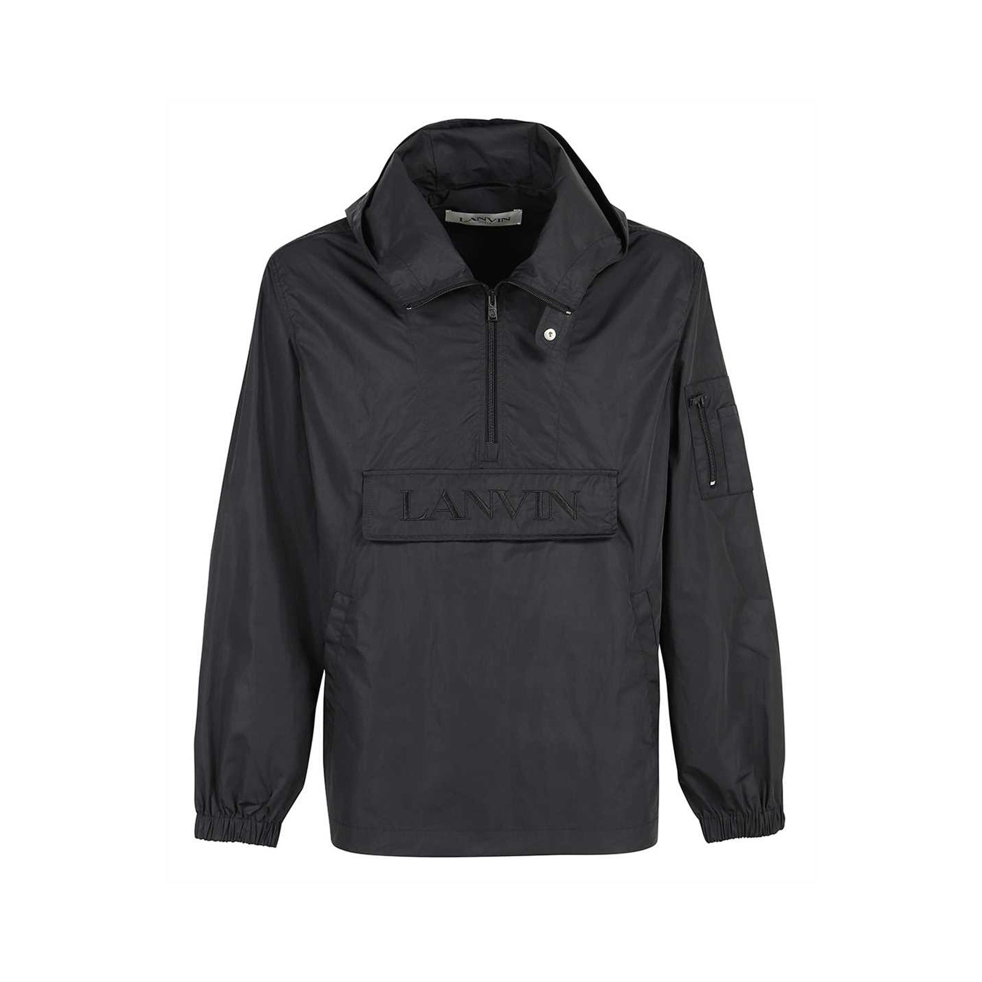 Lanvin Logo Hooded Windbreaker