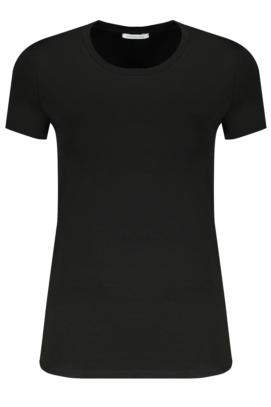PATRIZIA PEPE WOMEN&#39;S SHORT SLEEVE T-SHIRT BLACK