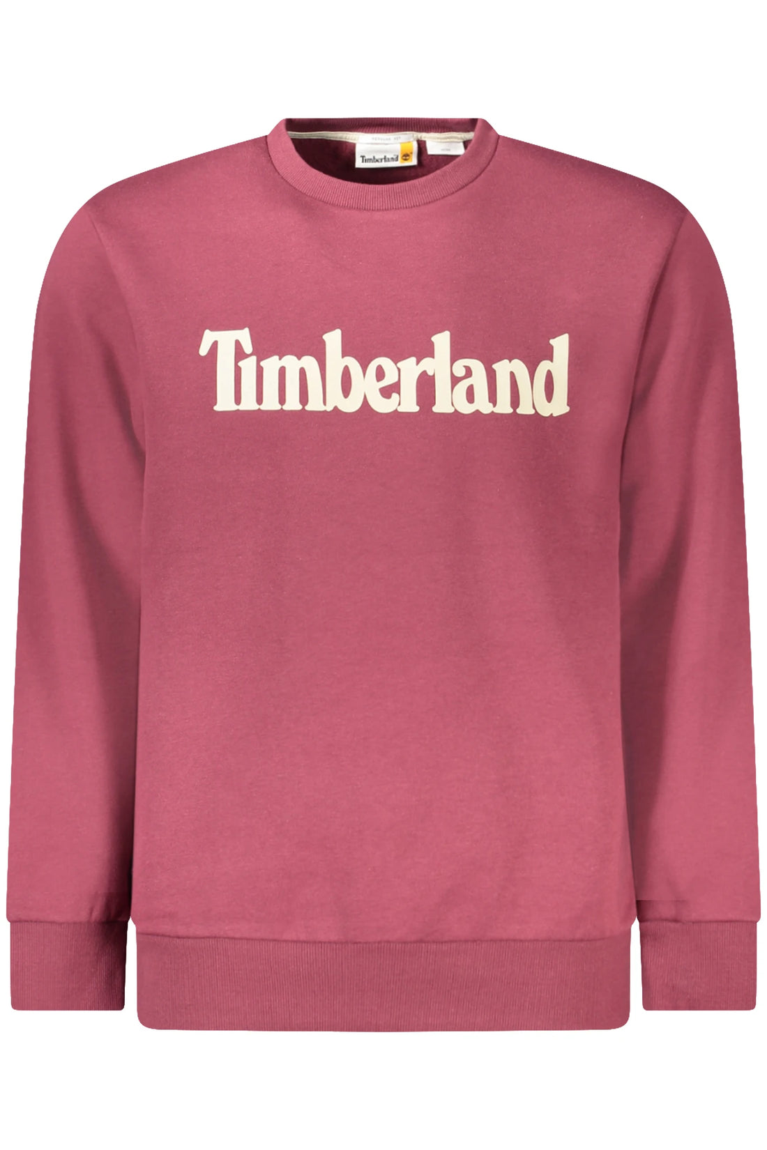 TIMBERLAND MEN&#39;S RED ZIP-UP SWEATSHIRT