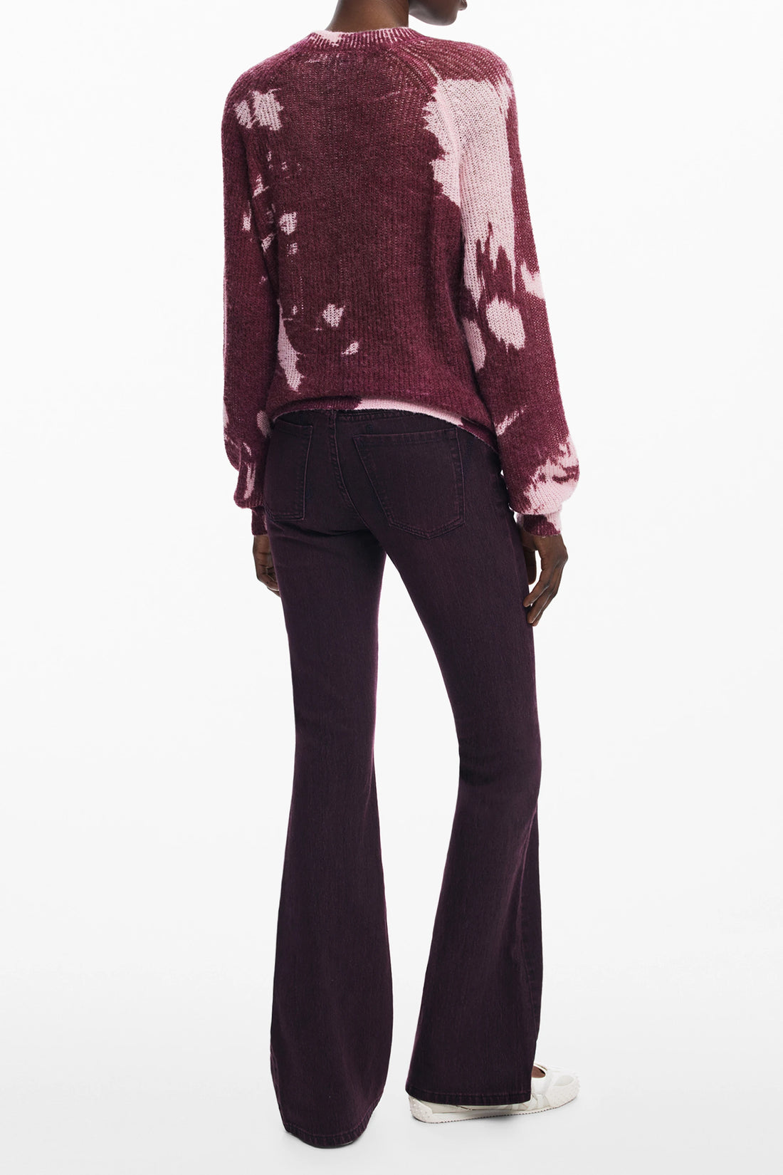 DESIGUAL WOMEN&#39;S PINK SWEATER