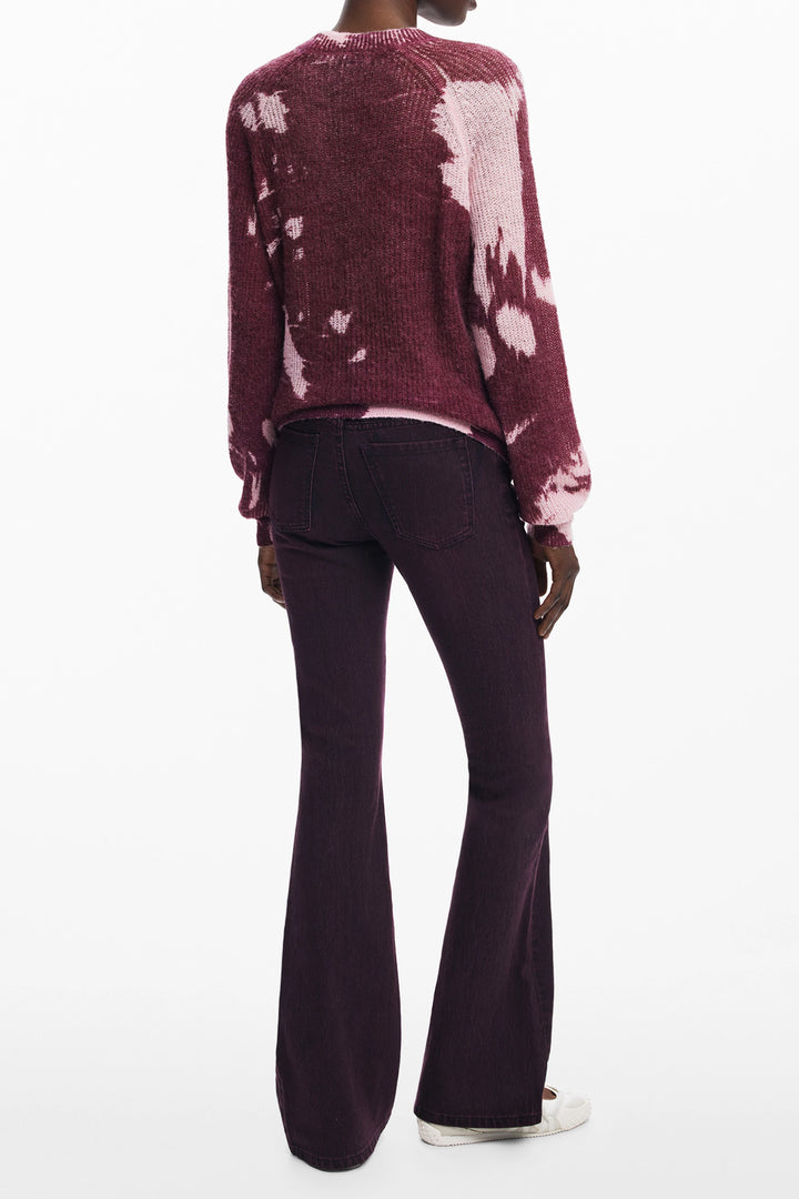 DESIGUAL WOMEN&#39;S PINK SWEATER