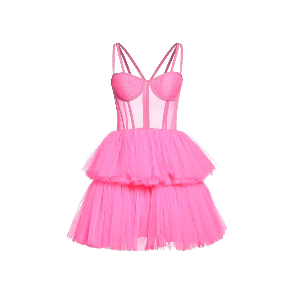 19:13 Dresscode Tulle Mini Dress