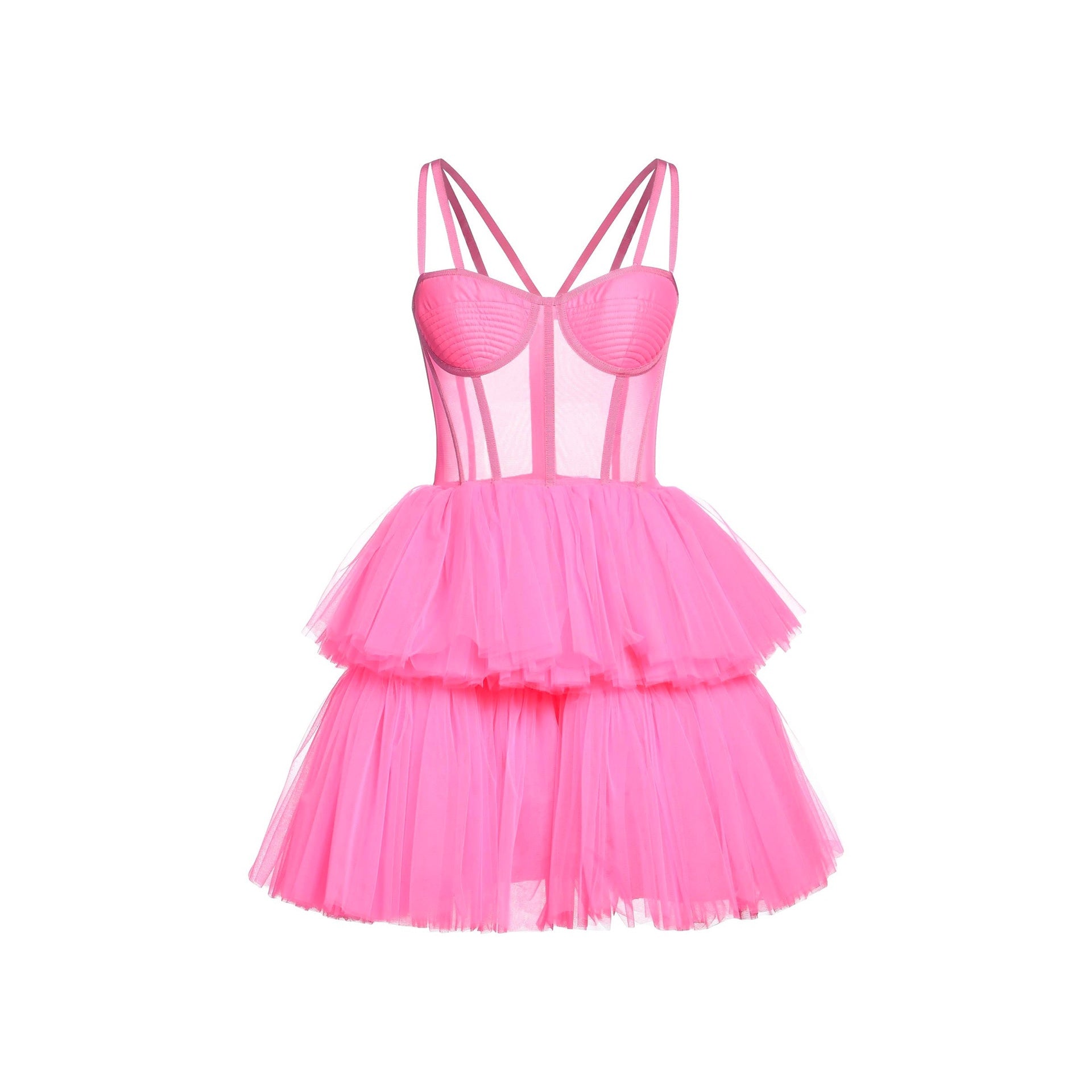 19:13 Dresscode Tulle Mini Dress – Siebentaschen