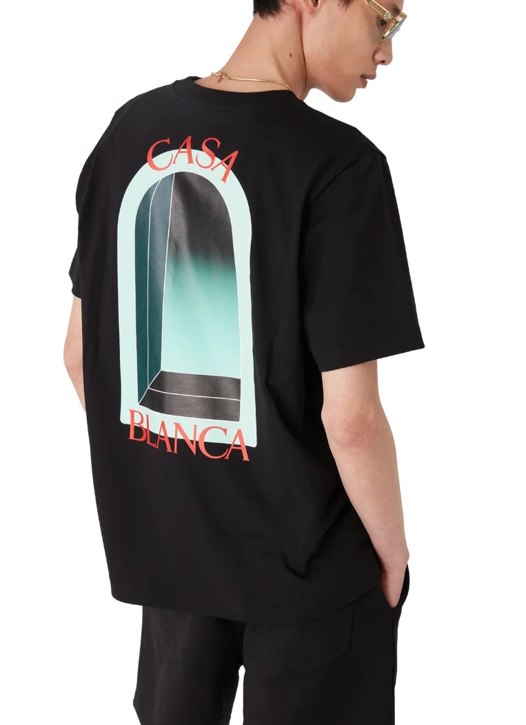 Casablanca T-shirt & Top Black Man