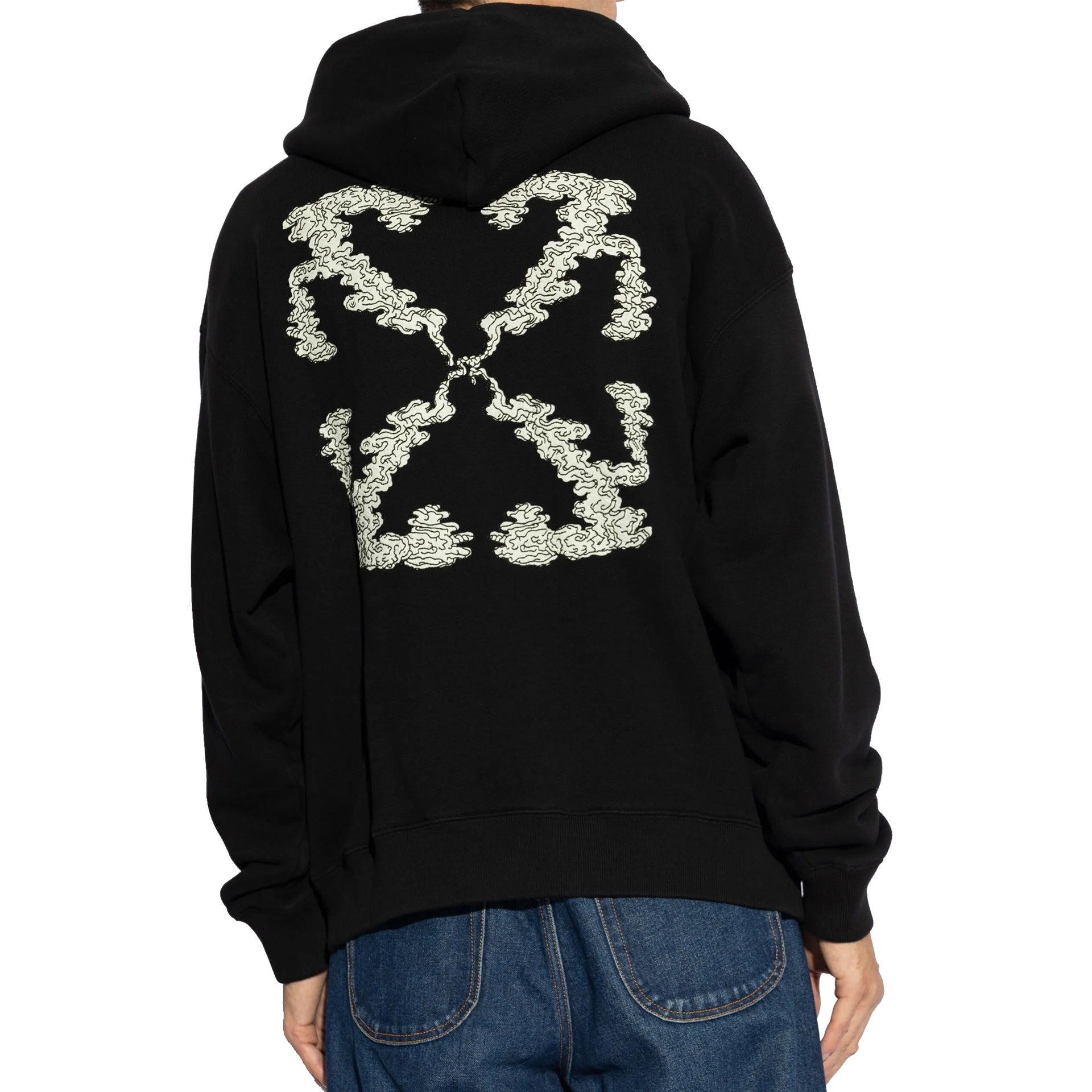 Off - White Logo Hooded Sweatshirt - MEN CLOTHING - OFF - WHITE - Tluxy New