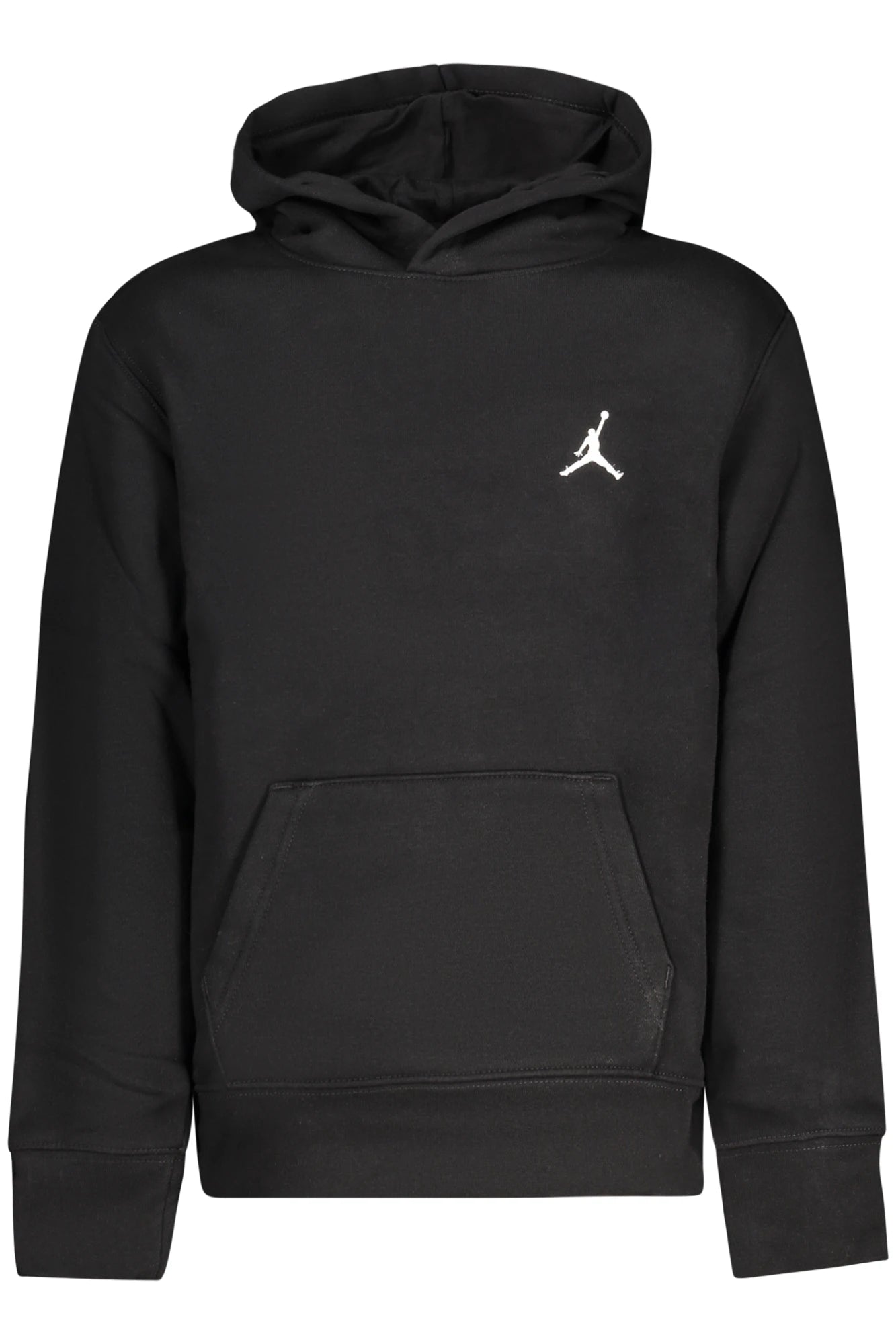 JORDAN KIDS  BLACK ZIP-UP SWEATSHIRT