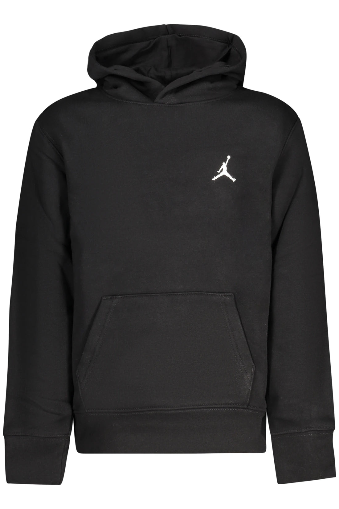 JORDAN KIDS  BLACK ZIP-UP SWEATSHIRT