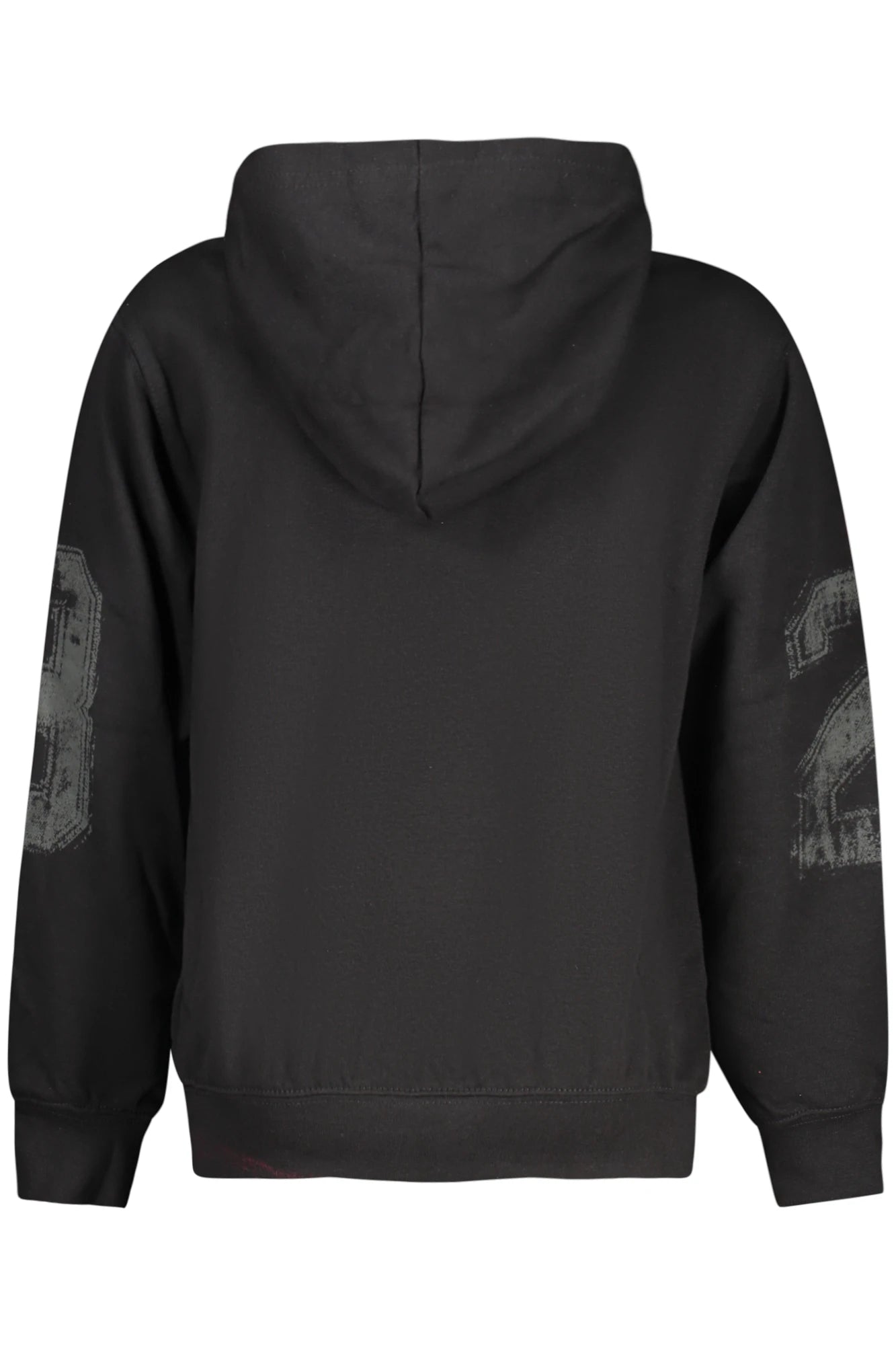 JORDAN KIDS  BLACK ZIP-UP SWEATSHIRT