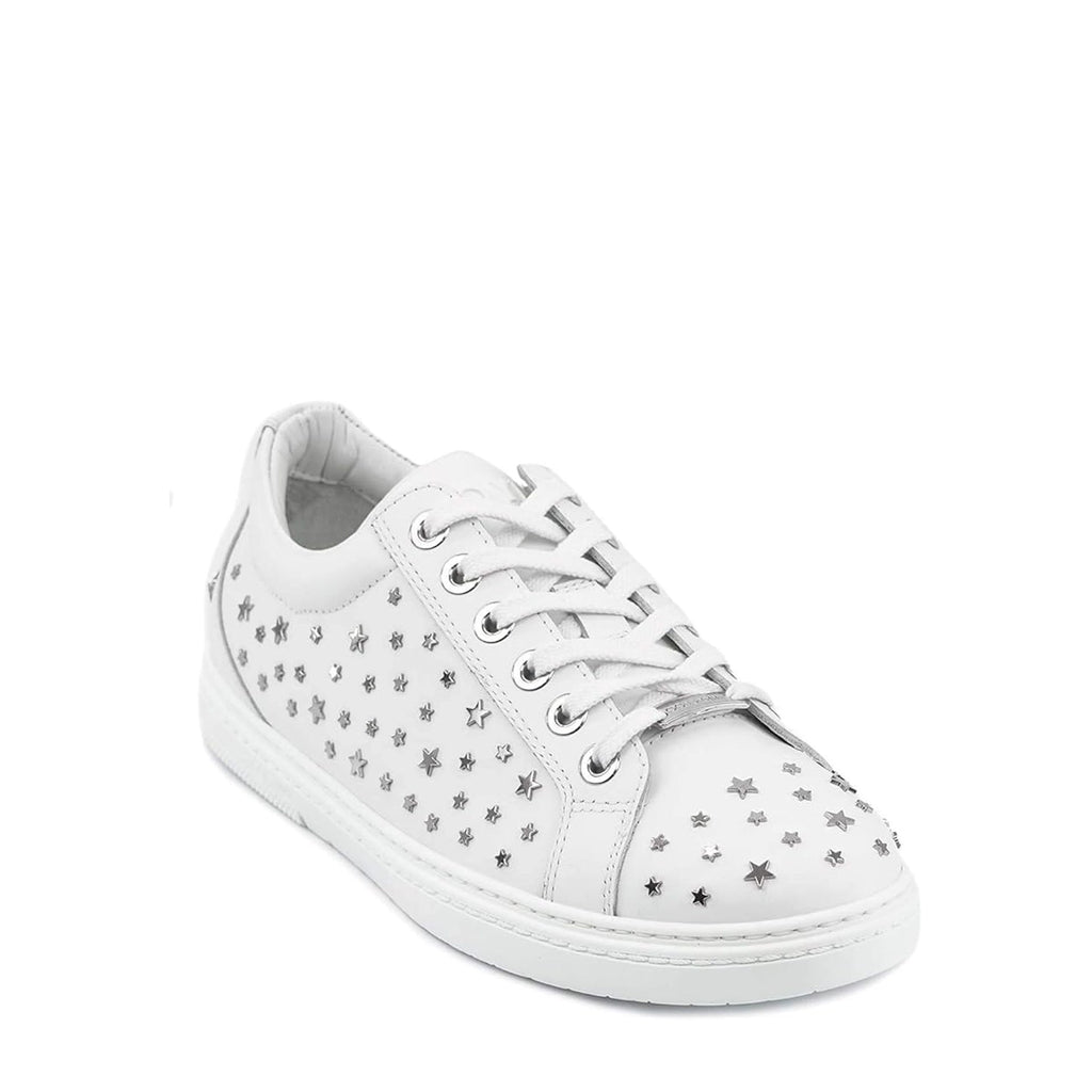 Jimmy Choo Cash Star Leather Sneakers