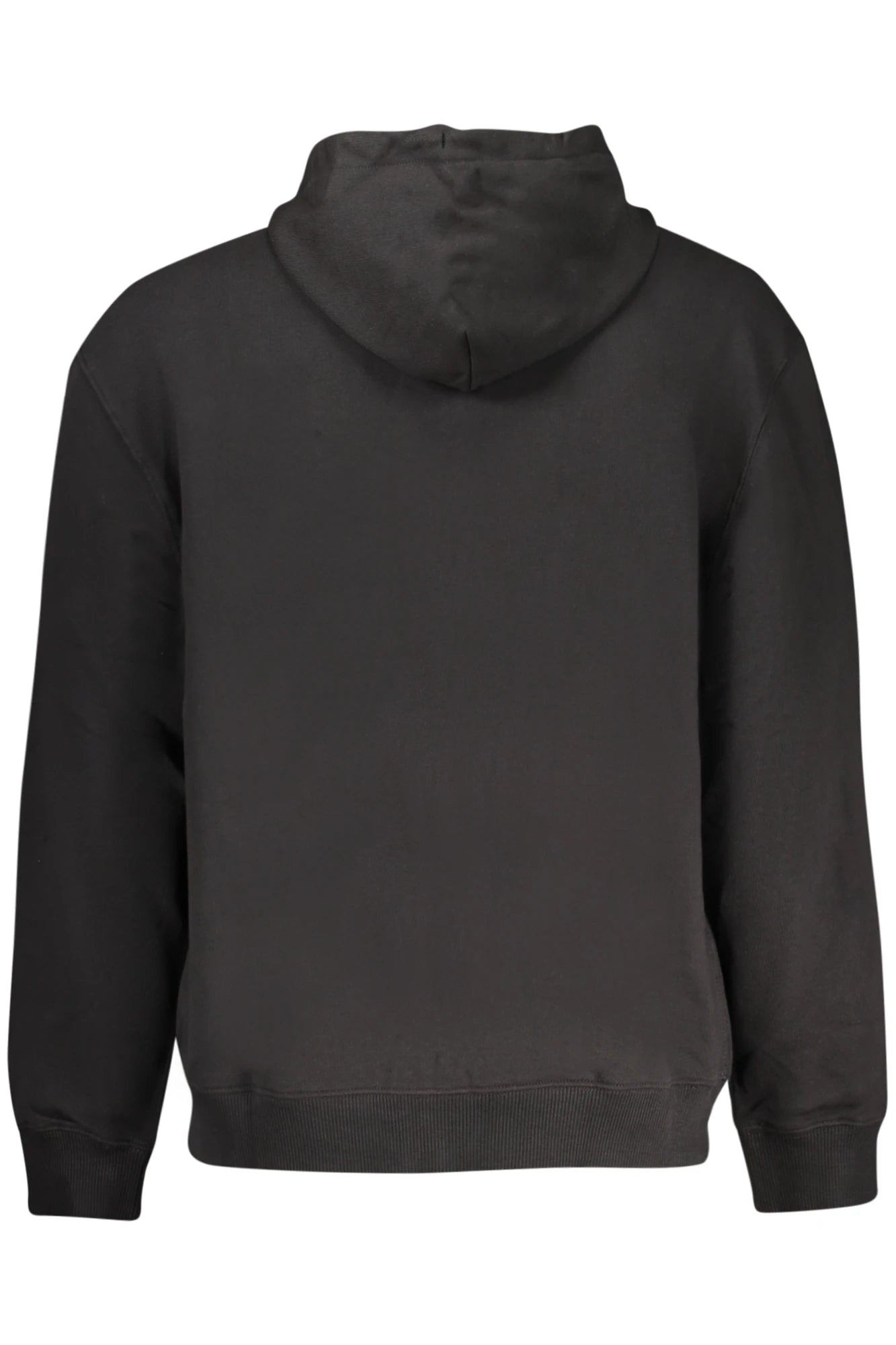 CALVIN KLEIN MEN&#39;S BLACK ZIP-UP SWEATSHIRT