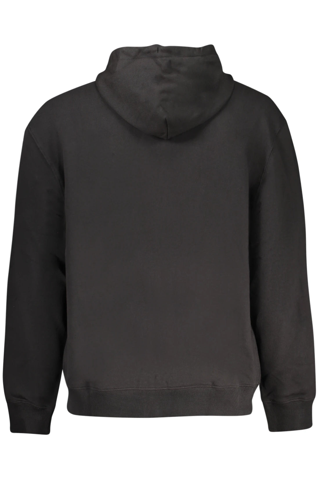 CALVIN KLEIN MEN&#39;S BLACK ZIP-UP SWEATSHIRT