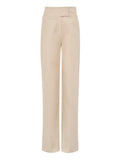 Cult Gaia Powder Pink High-Waist Wide-Leg Trousers – Siebentaschen