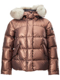 Bronze Metal 'Mils' Peuterey Padded Jacket