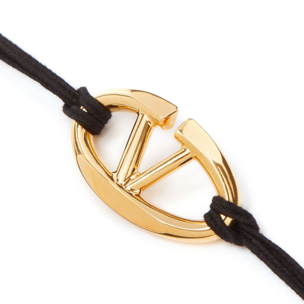 Valentino Garavani V-Logo Cotton Bracelet – Siebentaschen