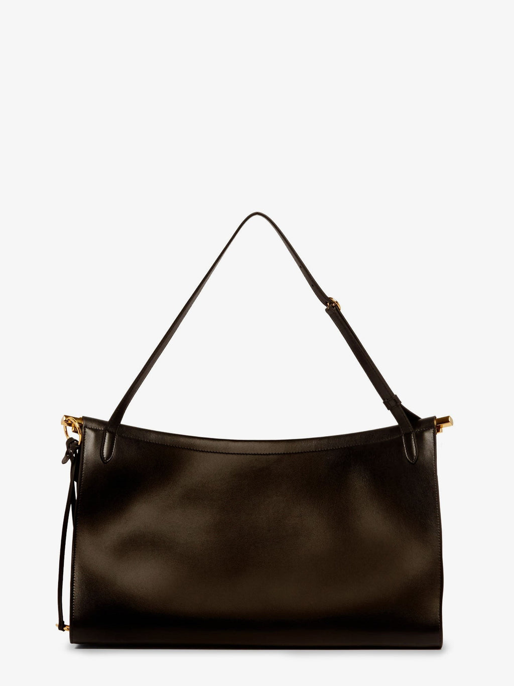 ALAIA East West leather bag with engraved logo