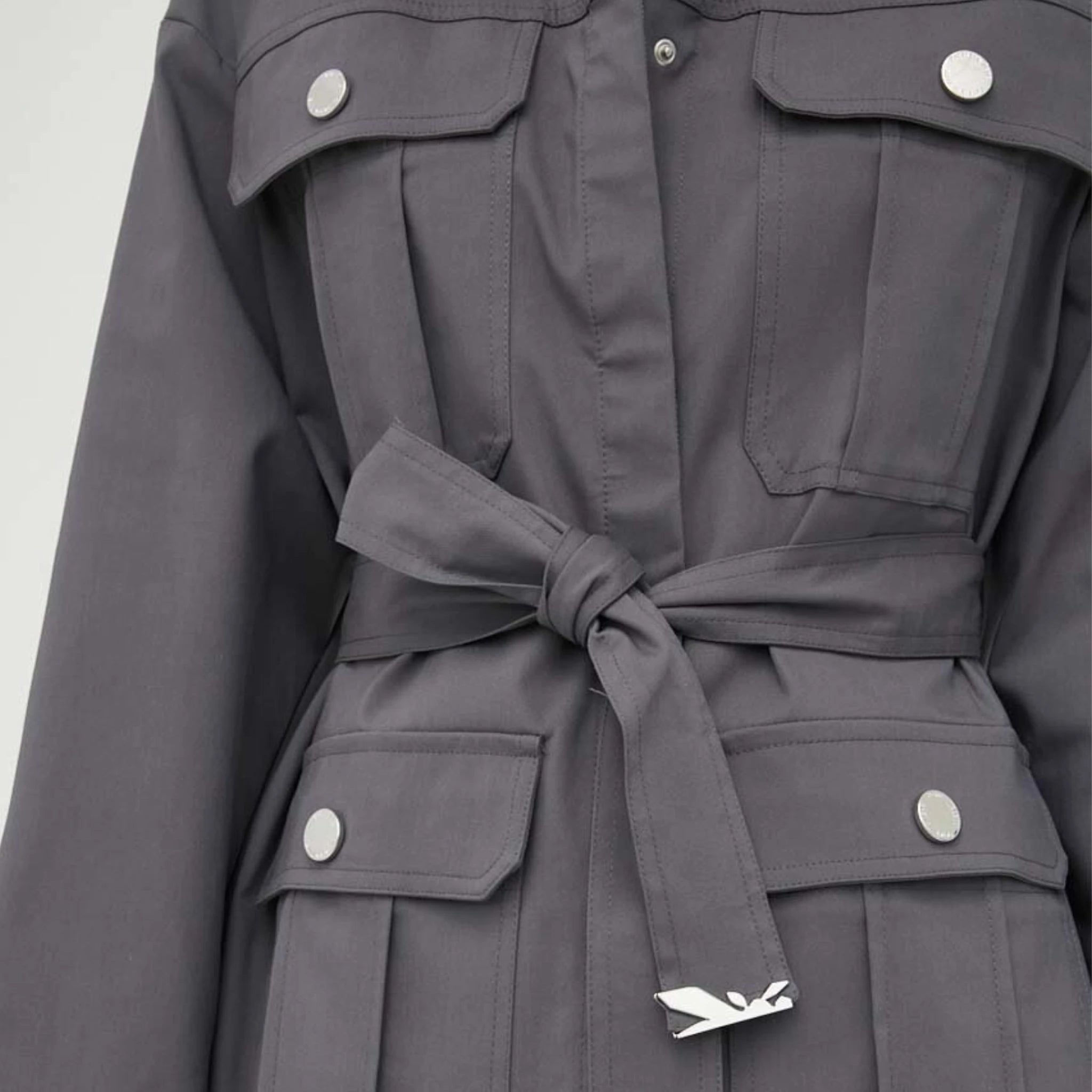 Patrizia Pepe Jackets Grey Woman