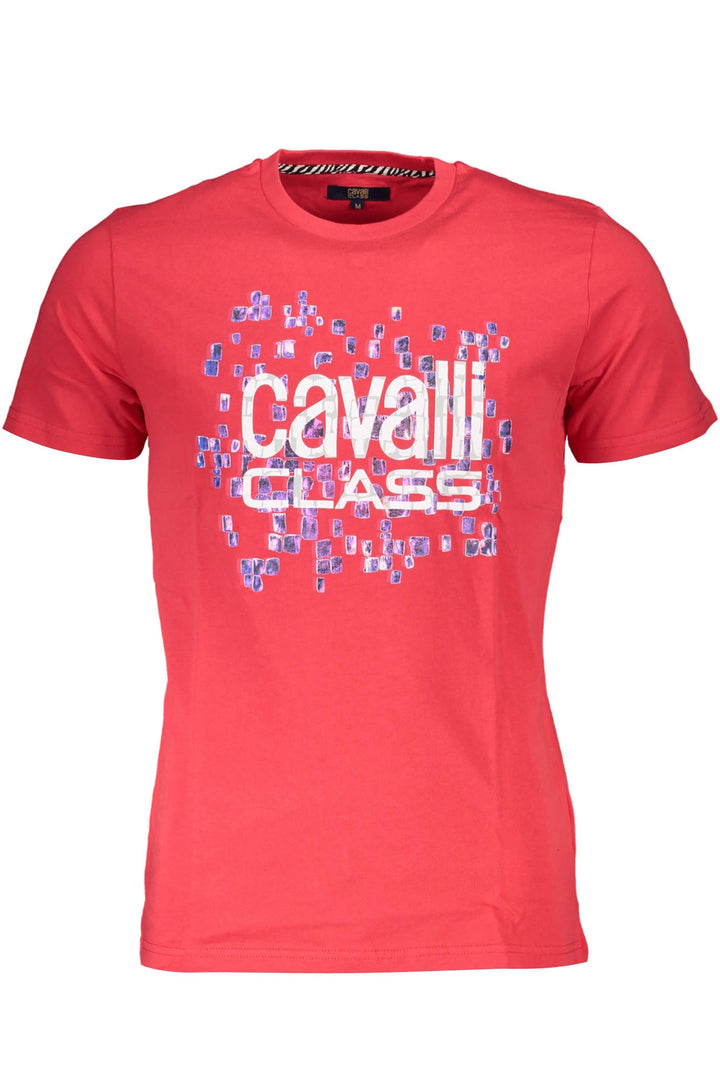 CAVALLI CLASS SHORT SLEEVE T-SHIRT MEN RED