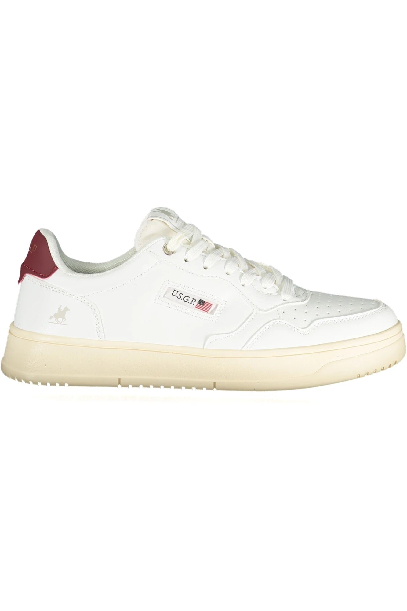 US GRAND MEN&#39;S WHITE SPORTS FOOTWEAR
