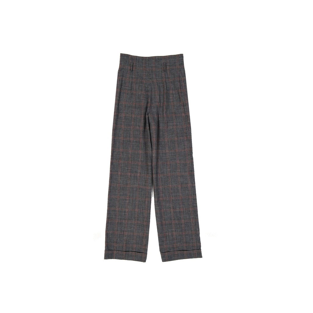 Alberta Ferretti Cotton And Wool Trousers - WOMEN CLOTHING - ALBERTA FERRETTI - Tluxy New