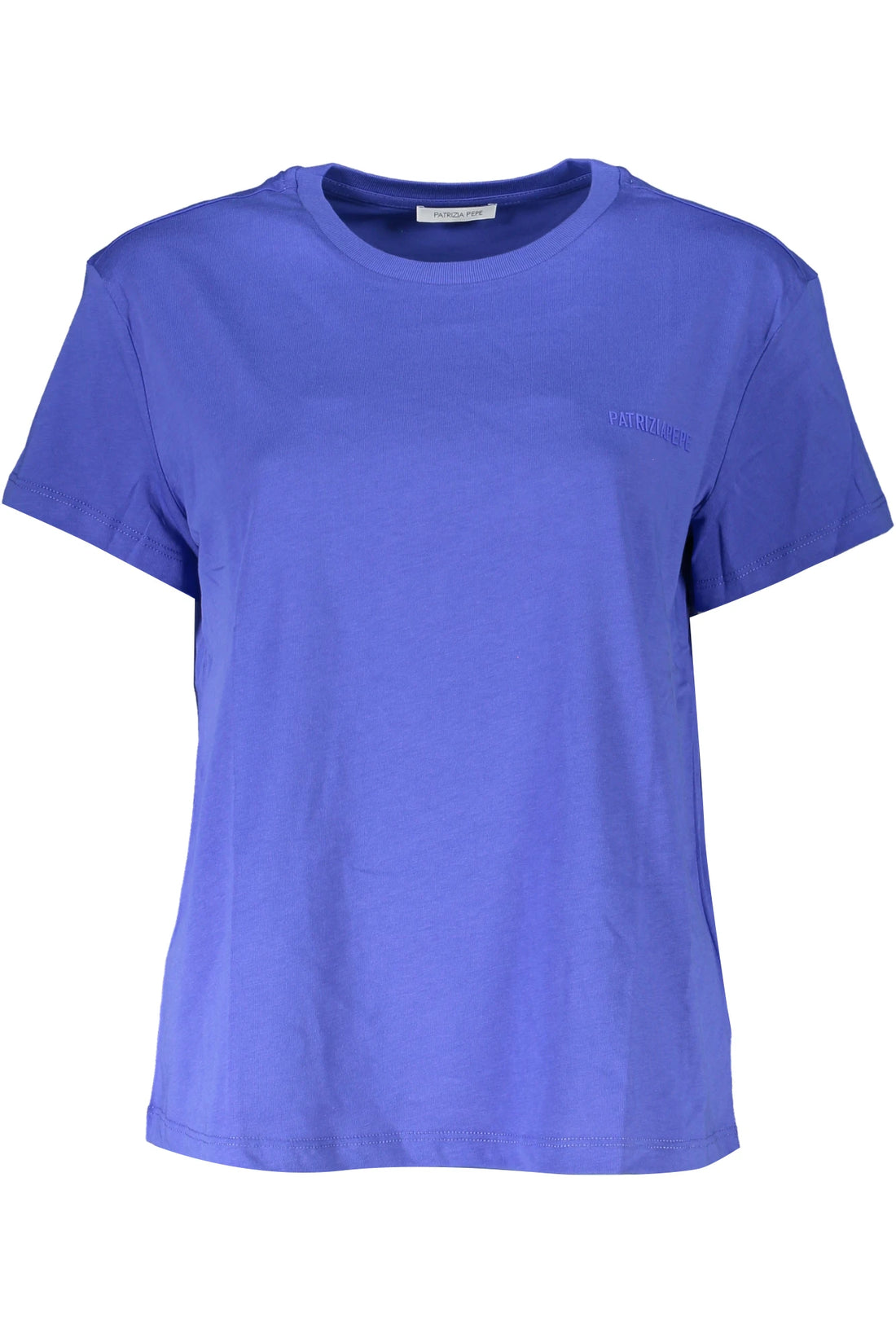 PATRIZIA PEPE WOMEN&#39;S SHORT SLEEVE T-SHIRT BLUE