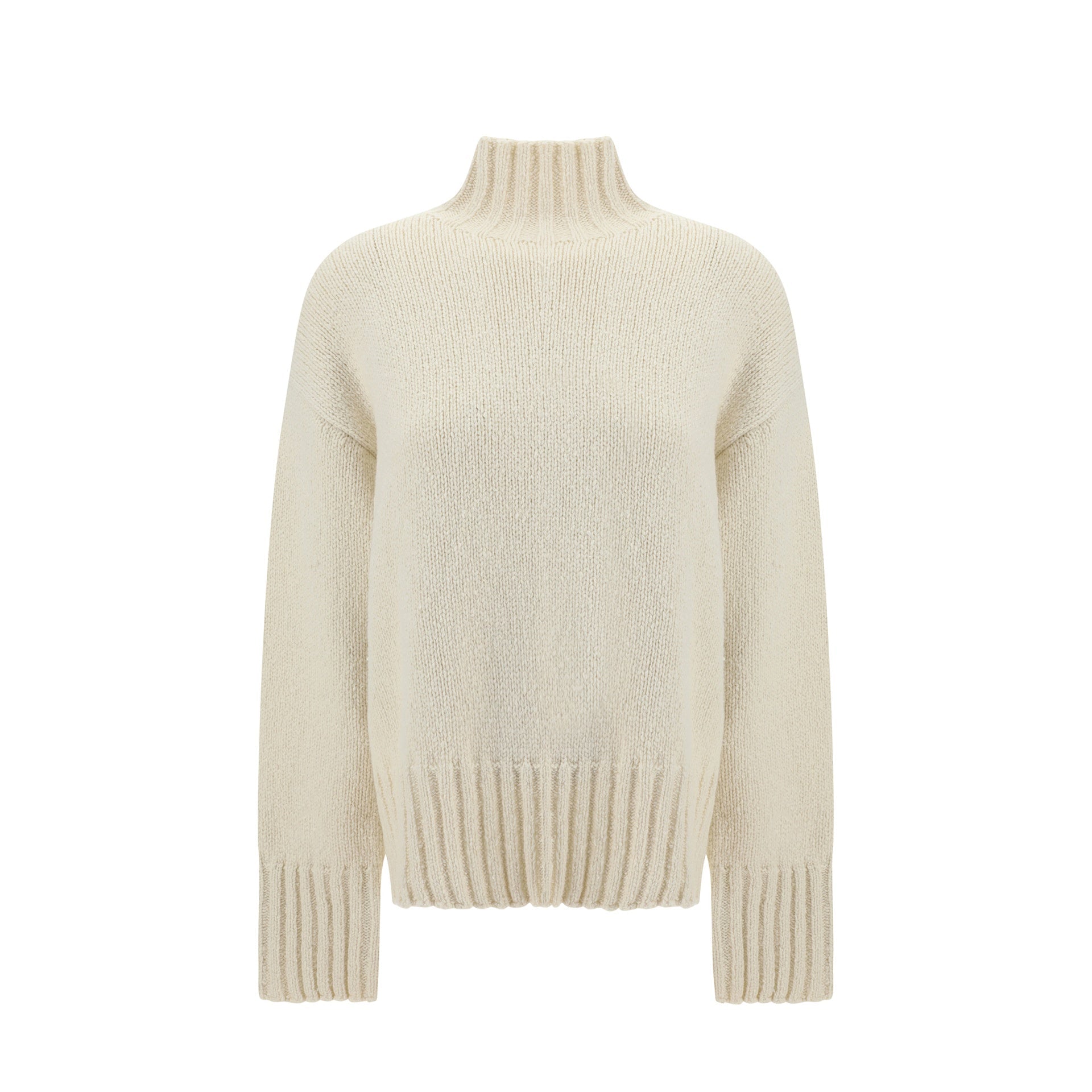 Jil Sander Wool And Silk Sweater