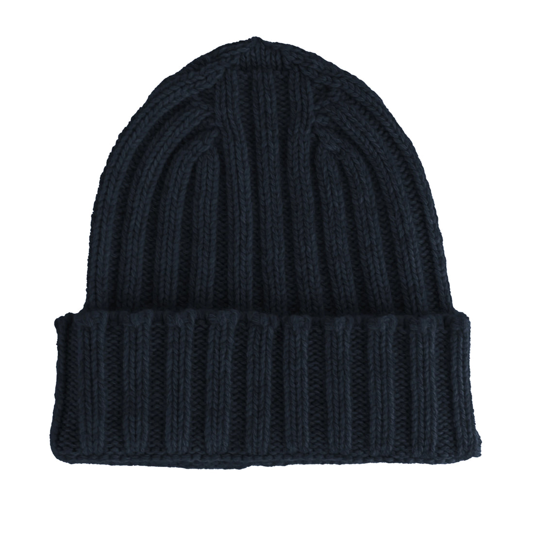 100% Cashmere Caps Blue Unisex