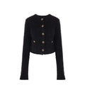 Balenciaga Crop Bouclé Cardigan – Siebentaschen