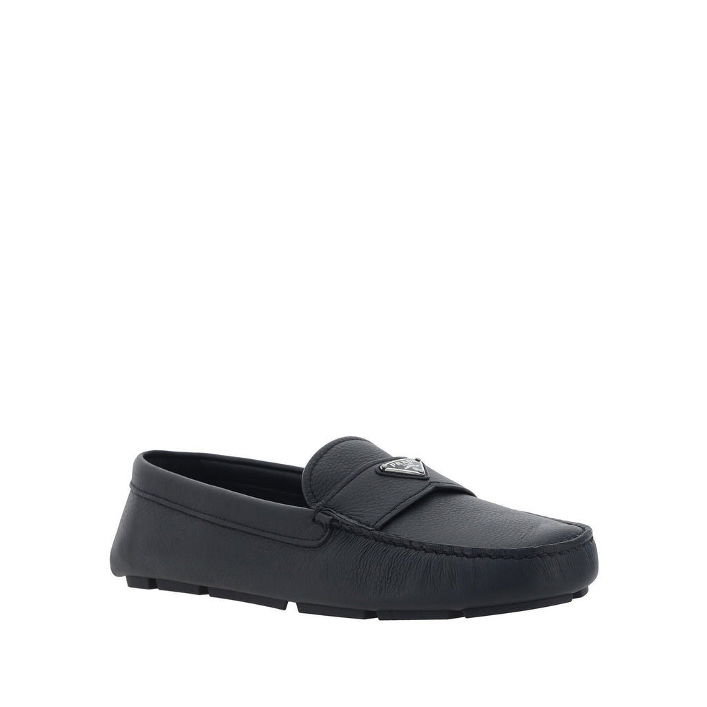 Prada Drive Leather Loafers