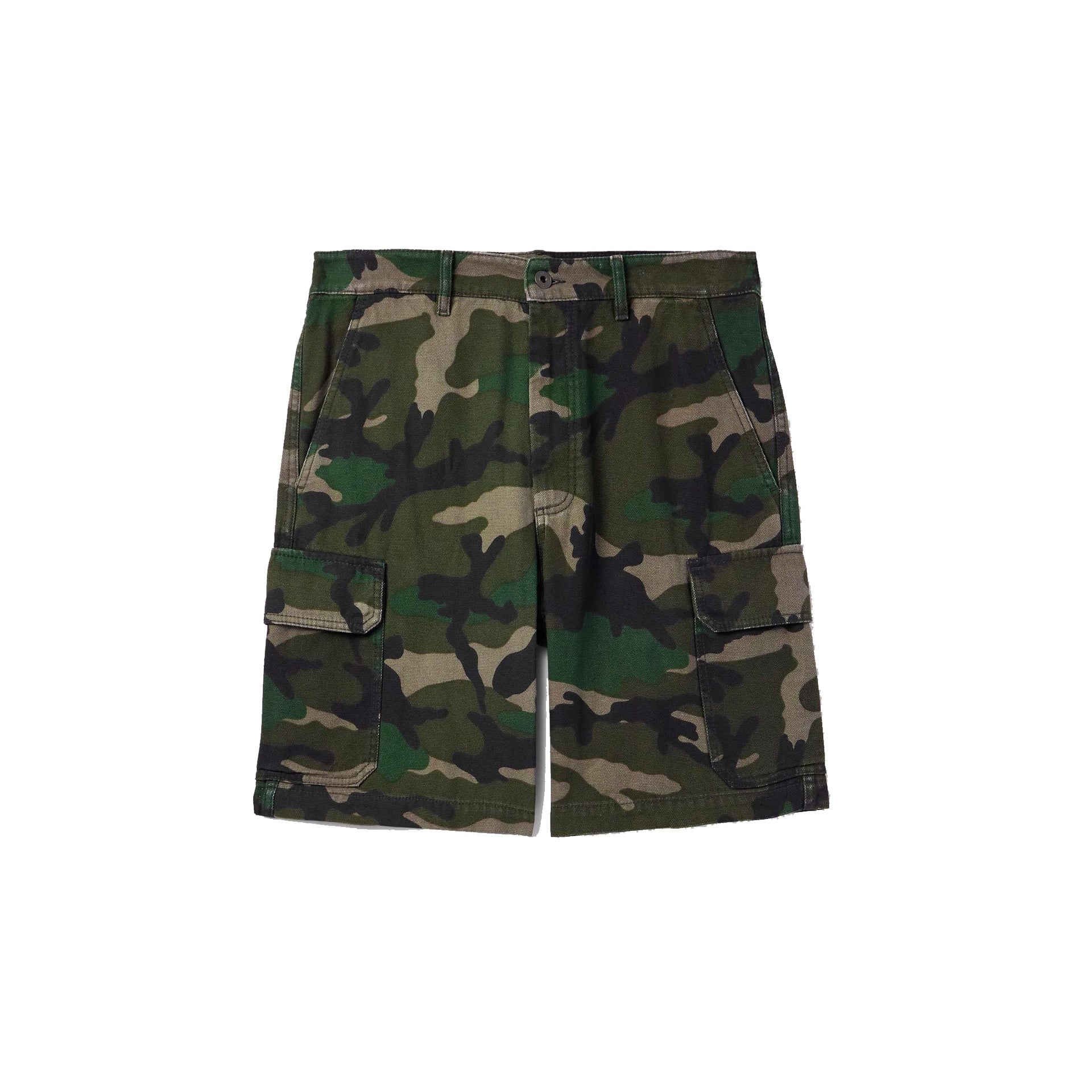Valentino Camouflage Cargo Shorts
