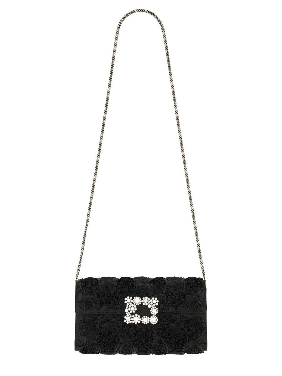 ROGER VIVIER "EFFLORESCENCE" CLUTCH BAG