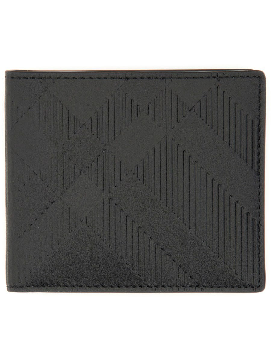 Burberry EMBOSSED CHECK WALLET