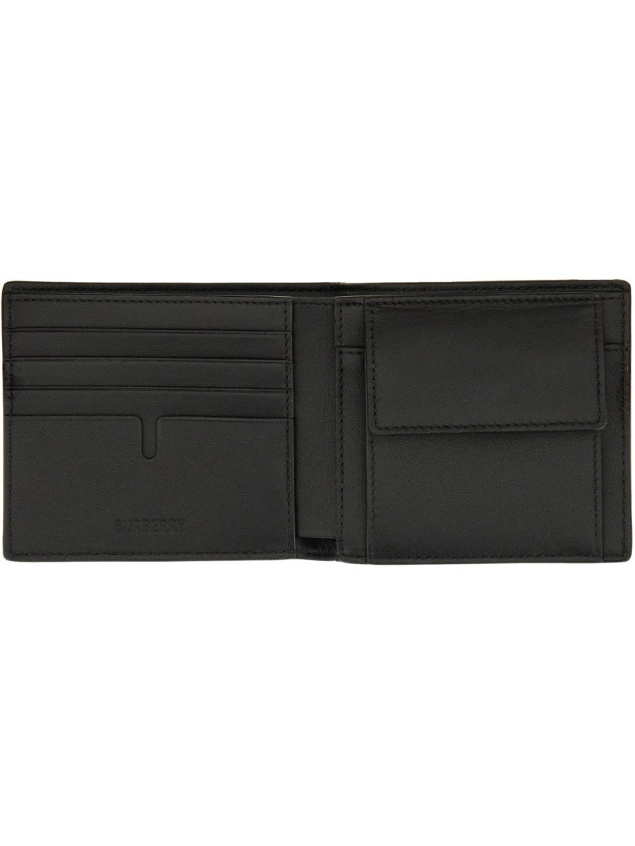 Burberry EMBOSSED CHECK WALLET