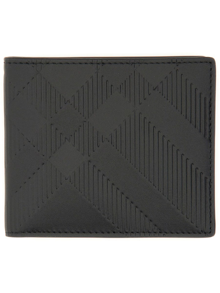 Burberry EMBOSSED CHECK WALLET