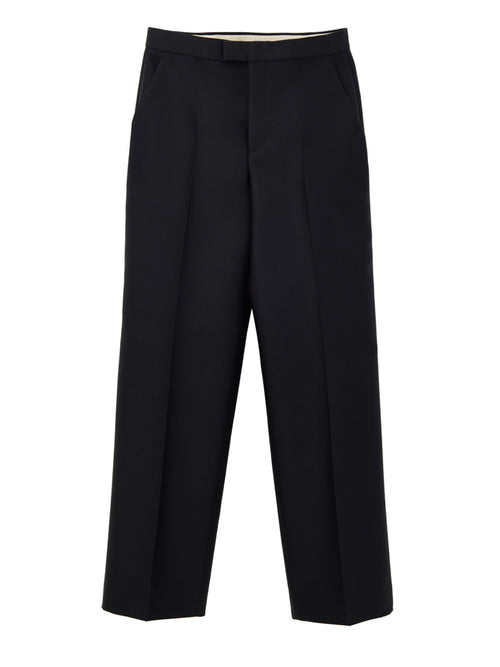 Gucci Men's Black Technical Tailored Trousers – Siebentaschen