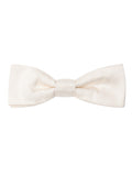 Dolce & Gabbana White Silk Bow Tie